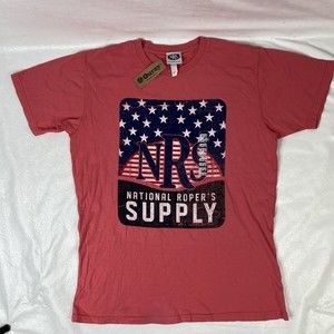NRS National Ropers Supply Sz L T Shirt